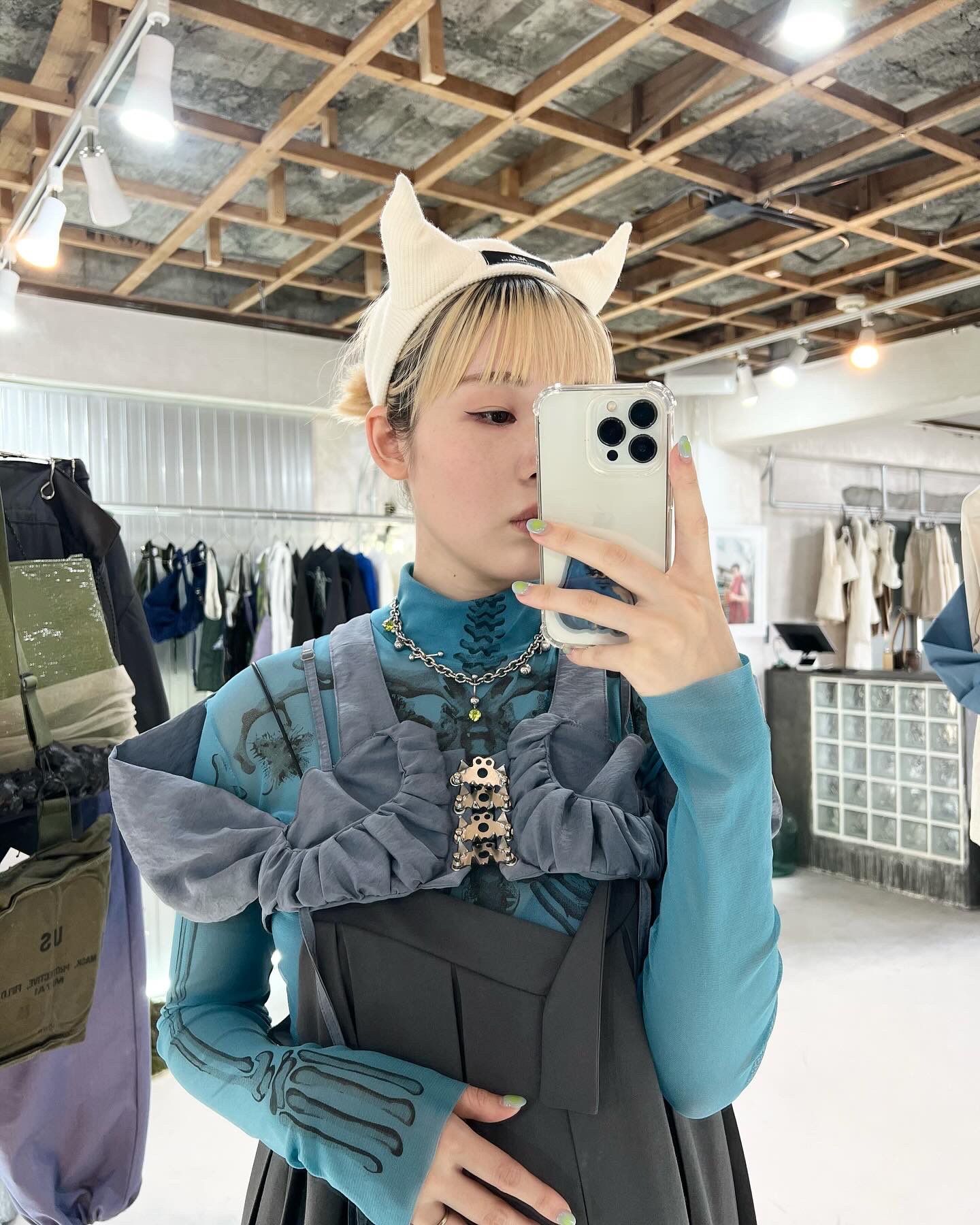 AMNI なくなっ Lung bustier ビスチェ
