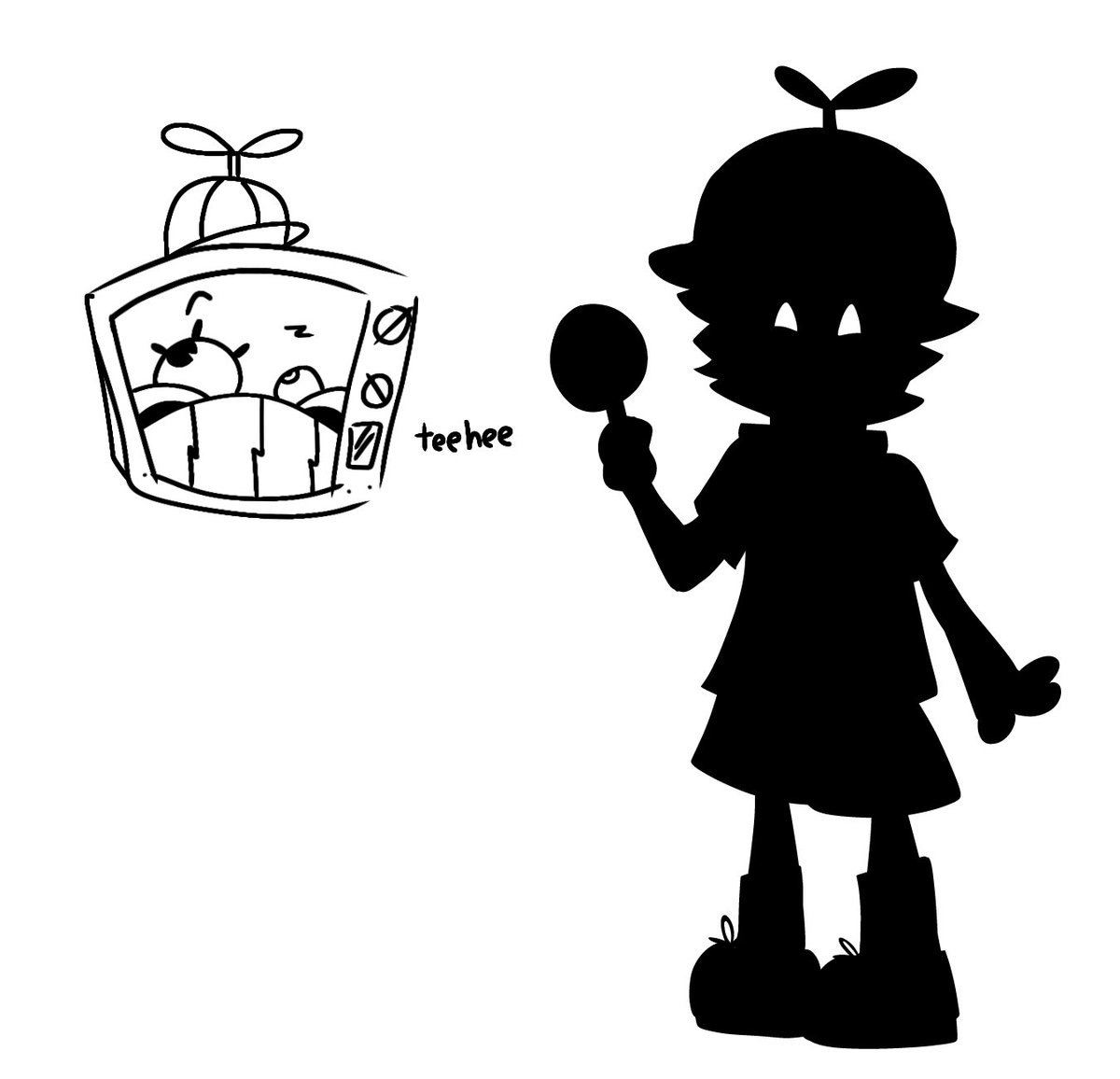 Puzzles would unironically wear propellers and lick lollipops