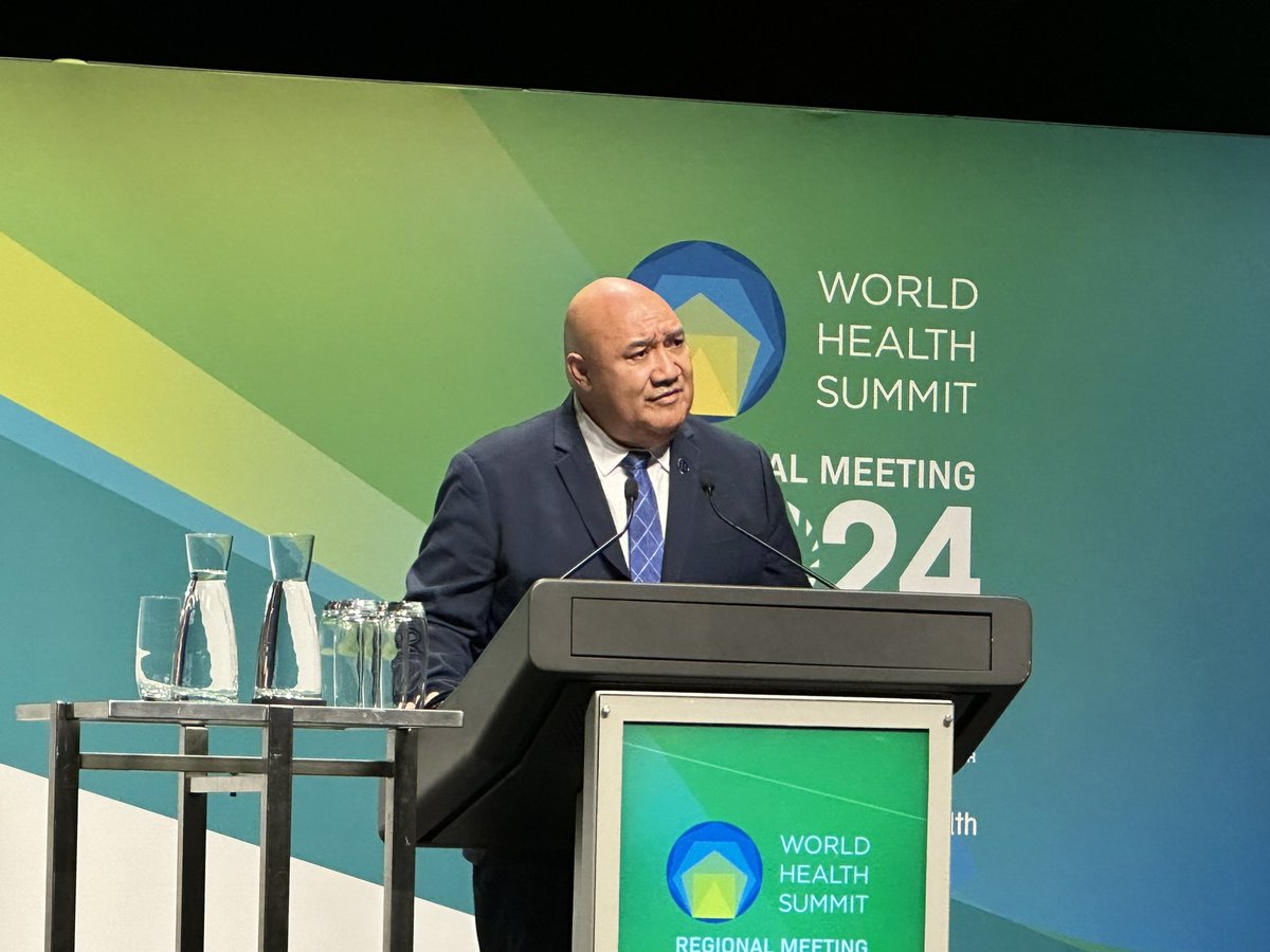 “Let me suggest to you today that our success depends on the extend to which we listen to communities.” advocates Saia Ma’u Piukala, Regional Director @WHOWPRO 🌏 #WHSMelbourne2024