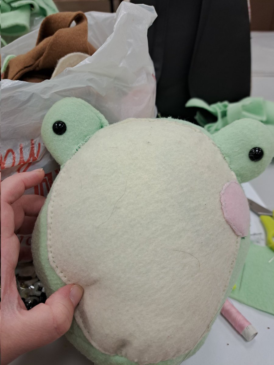 ShamanicScorpio's tweet image. 3 plushies down... Got many more to make.

#handmadeplushies #handsewing #handsewn #artsandcrafts