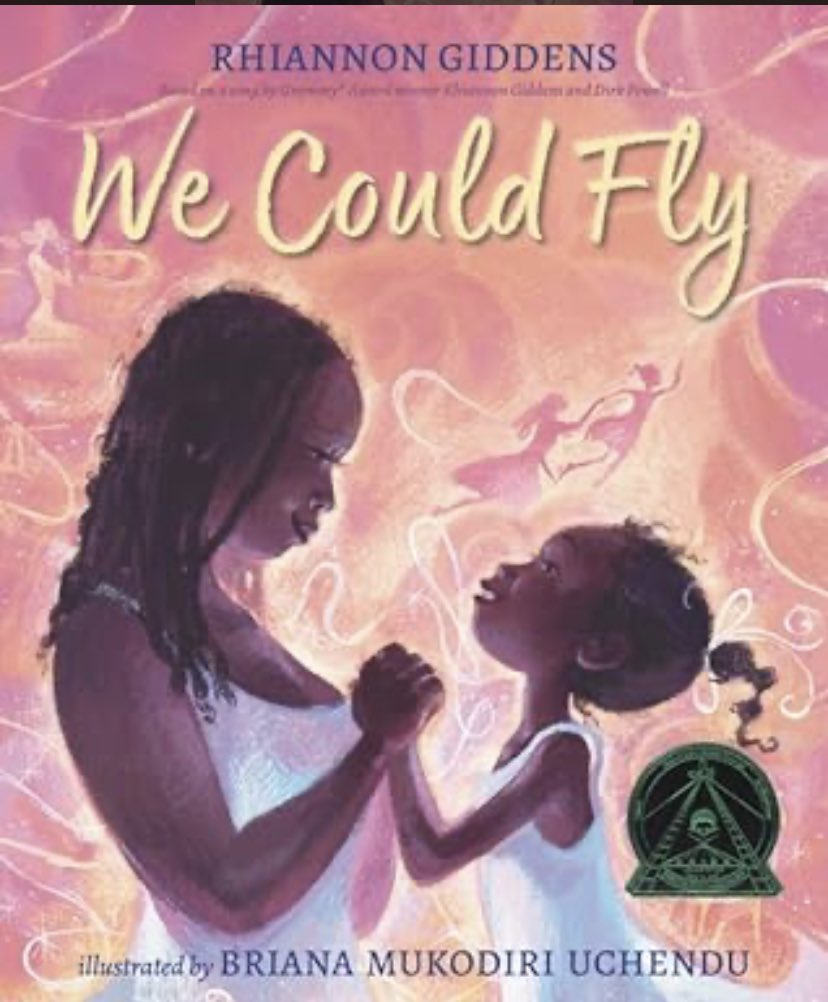 Inspired by Virginia Hamilton’s The People Could Fly, @RhiannonGiddens & #brianauchendu created a beautiful book honoring the generations that came before. Thank you to @Candlewick for sharing this special book. @ctcasl @msthombookitis #brewster13#library