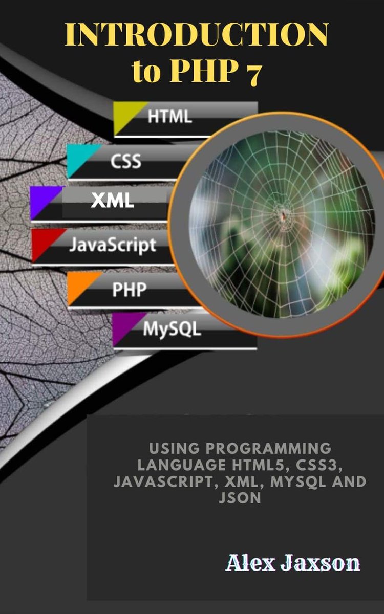 Iamcodequs's tweet photo. Introduction to PHP 7: Using programming language HTML5, CSS3, JavaScript, XML, MySQL and JSON https://t.co/7KPuQa4Nww

#programming #developer #programmer #coding #coder #webdeveloper #webdevelopment #webdev #php #html5 #css3 #javascript #mysql #json https://t.co/MRpZVQRLEY