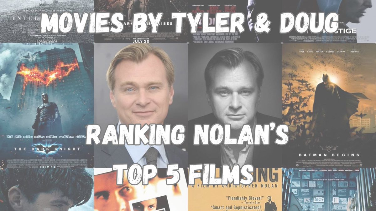 Tyler and I are back! Tonight we are discussing Christopher Nolan's top 5 films! @tylermguirk 
youtu.be/CcyoFbBTsdM?si…
#ChristopherNolan #Movies #Film #director #Oscars