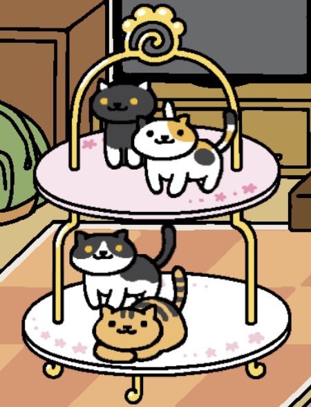 いっぱいいる かわいい
 #ねこあつめ