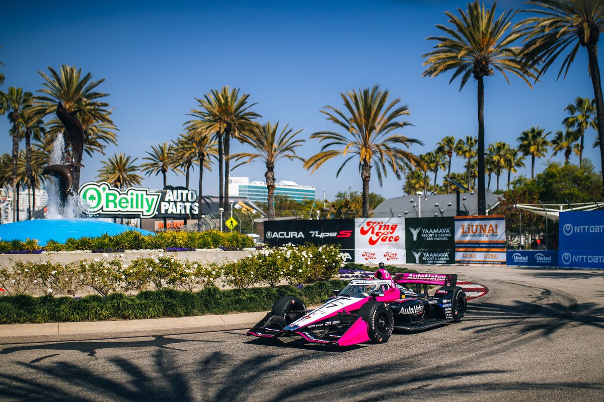 Leaving Cali with a P7. Hungry for more and ready for Barber next weekend. Congrats to @AndrettiIndy -> all 3 cars in the Top 10 💪 #INDYCAR // #AGPLB