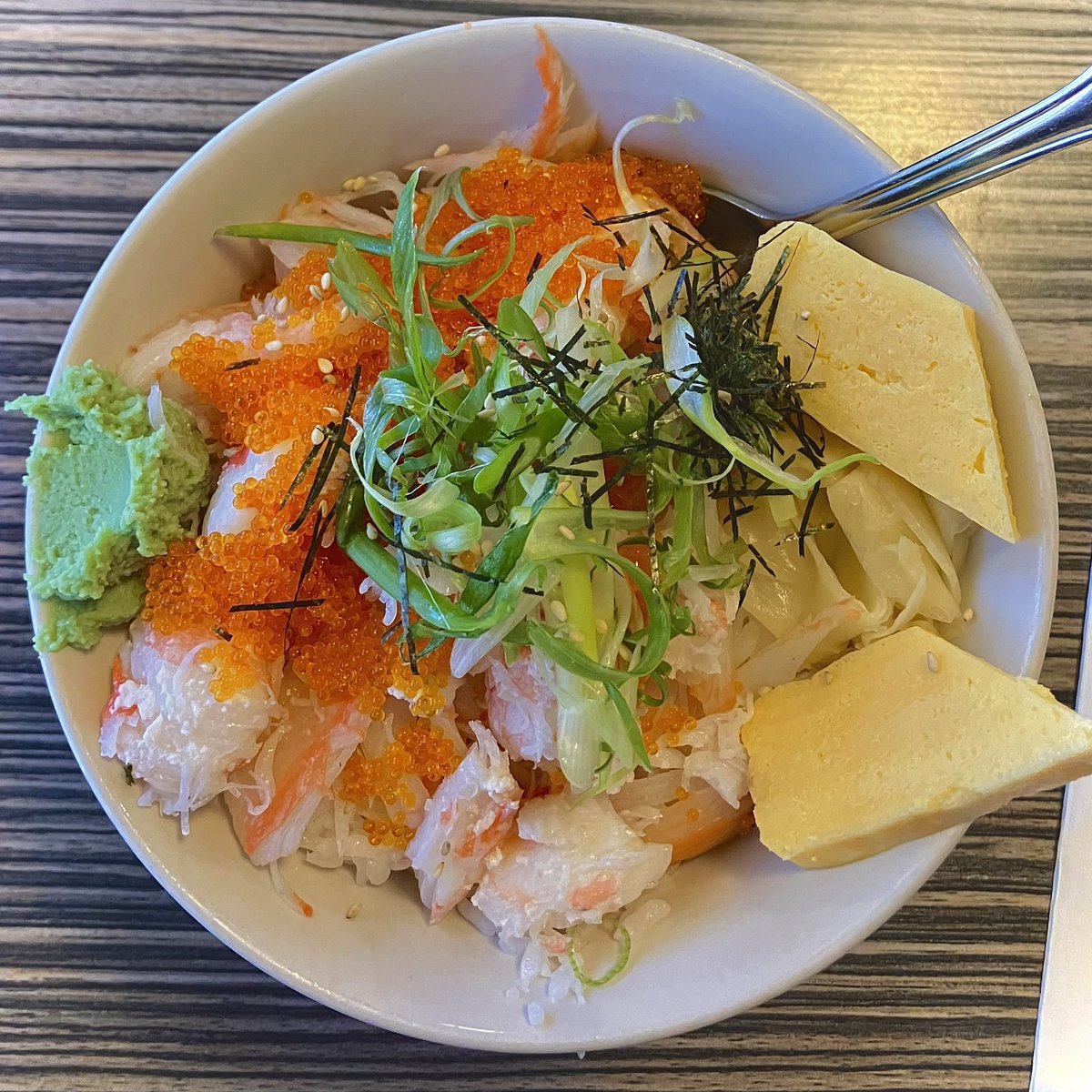i love donburi 🦀 #foodtwt