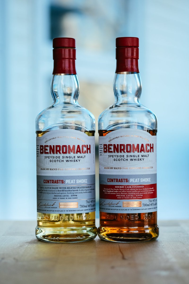 A collab is required as Broddy and Drummond both review what we believe to be some of the best value all-natural whiskies about right now. It's Benromach Contrasts: Peat Smoke time. dramface.com/all-reviews/20… #Dramface #whiskyreview #scotchwhisky #whisky #Benromach @Benromach