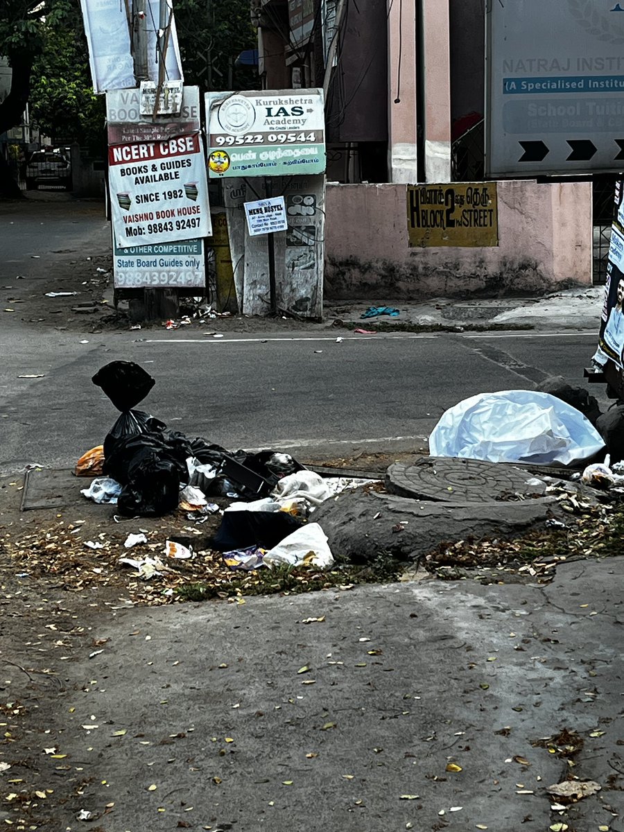 Can there be a permanent solution to this @chennaicorp please🙏🙏
H block 2nd street off 12th main road Annanagar west