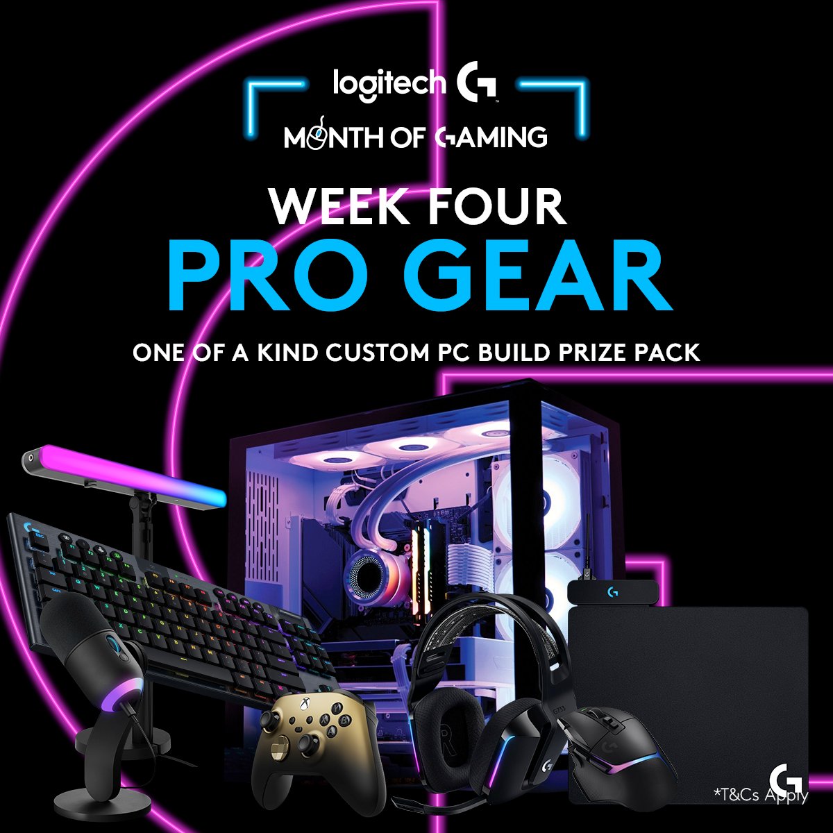 It's the final week of @LogitechG_ANZ's week of gaming and you don't want to miss out on the chance at taking home this pro gear pack 😱 AND WIN a $15K holiday to Japan including 2x tickets to Universal Studios Japan with access to Super Nintendo World. 💫