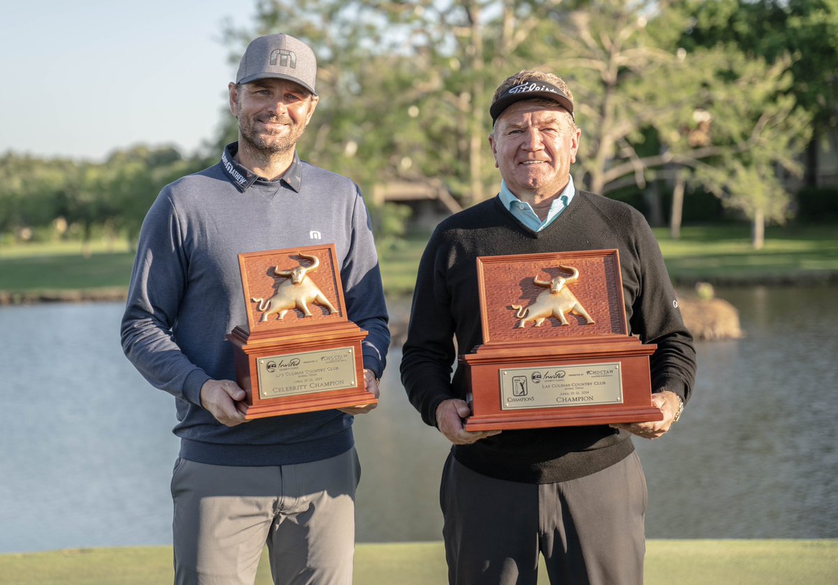 Champions in Dallas 🏆⛳️

#InvitedCelebrityClassic