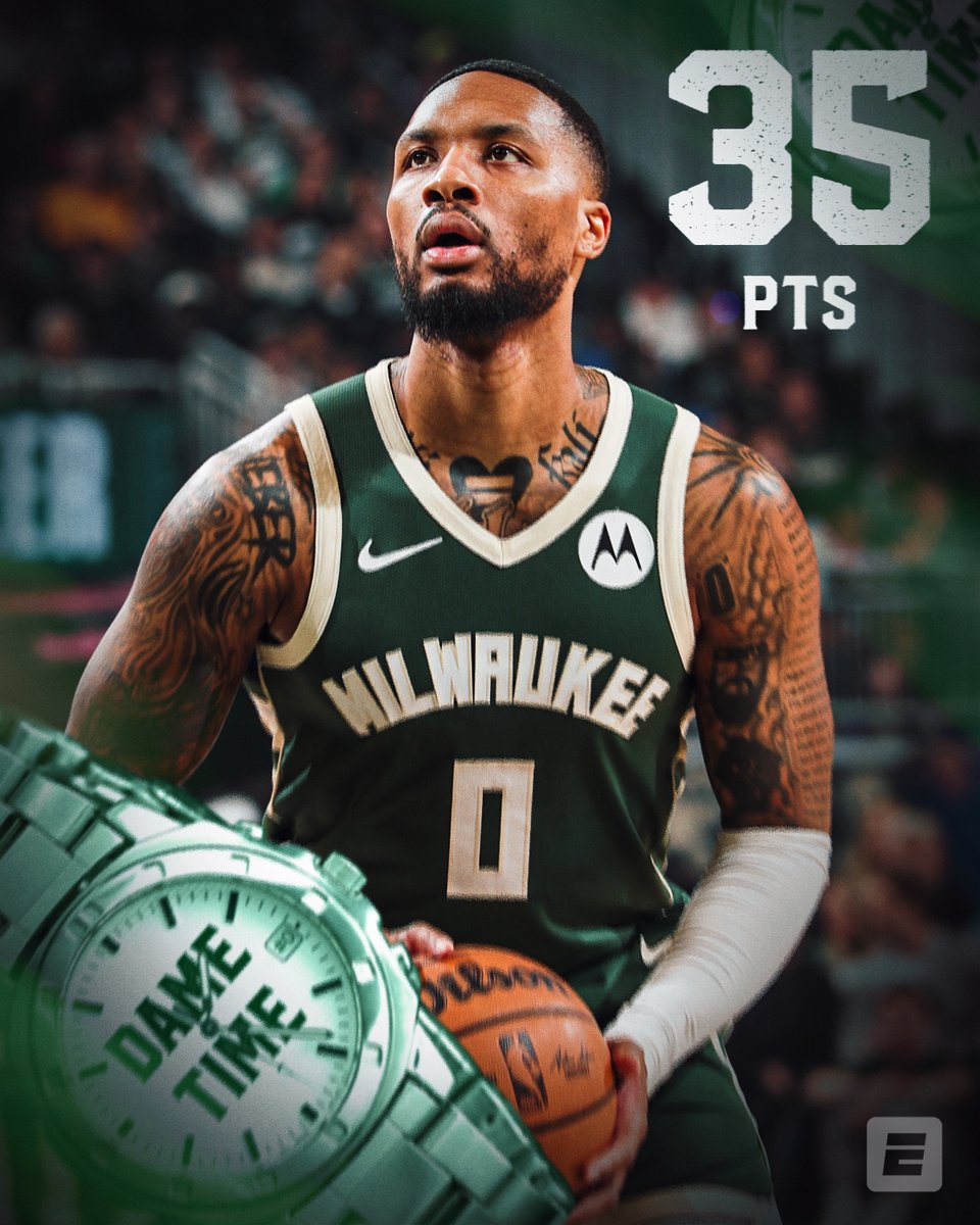 DAMIAN LILLARD'S ELECTRIC FIRST HALF LEADS THE BUCKS TO A GAME 1 VICTORY 🦌