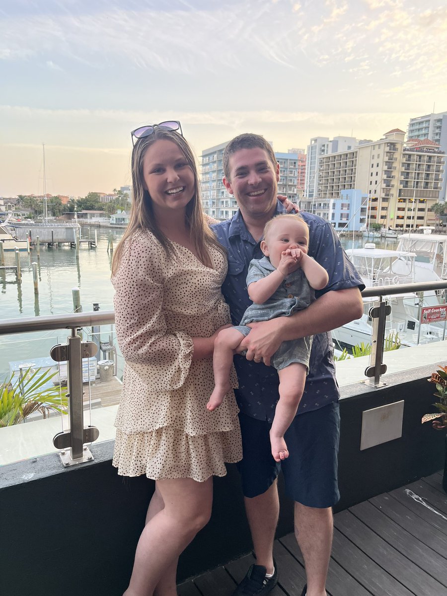Slipped away for our first family vacay last week. George was a big fan of the beach.🏝️ 

Almost 11 months with this wild little guy and he never ceases to make me smile. 😊
