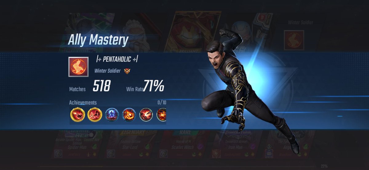 msw20201's tweet photo. Winrate collection (2)

soloplay

#msw
#marvelsuperwar
#MOBA 
#pentakill
#pentaKO
#SAVAGE
#AOV #MLBB https://t.co/XIM5O2VO1Z
