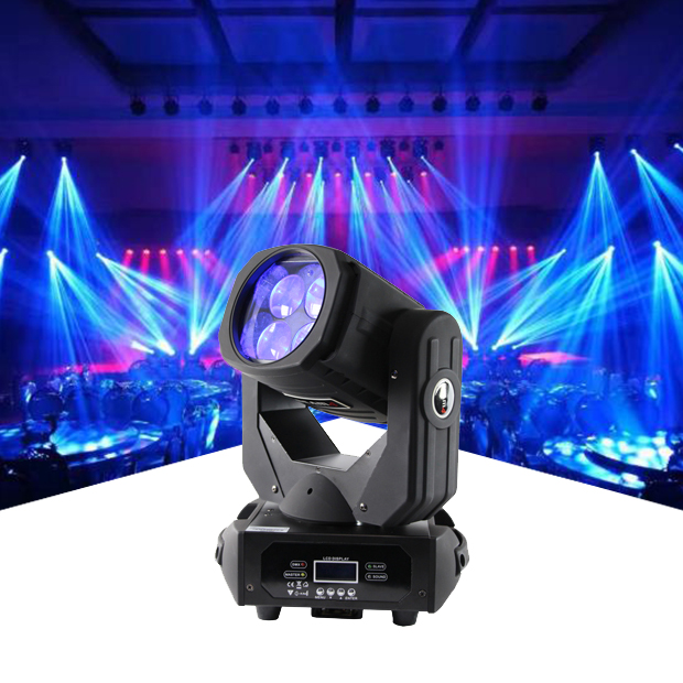 4pcs 25W Supper LED Moving Head Beam Light
Equipped with 4pcs 25W 4in1 RGBW Light Sources, Built-in 2degree, Color: RGBW color mixing.
Each led lamp may be controlled individually and has its own colors and shades.forelite.com/products/detai…