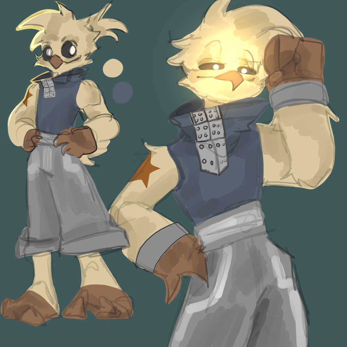 shariSkuff's tweet image. Diseños AU Colaboración con @chelamachete 
Smiling Critter +Soul Eater 

Somos unas otaku hshshsjshajsjs 
Chicken=BlackStar
Player=Maka 
#smilingcritter #smilingcritterAU #PoppyChapter3