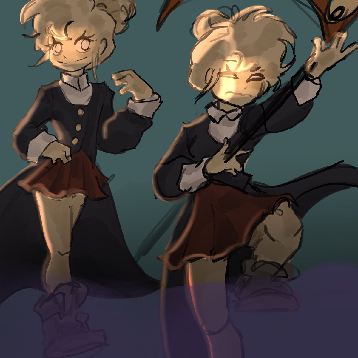 shariSkuff's tweet image. Diseños AU Colaboración con @chelamachete 
Smiling Critter +Soul Eater 

Somos unas otaku hshshsjshajsjs 
Chicken=BlackStar
Player=Maka 
#smilingcritter #smilingcritterAU #PoppyChapter3