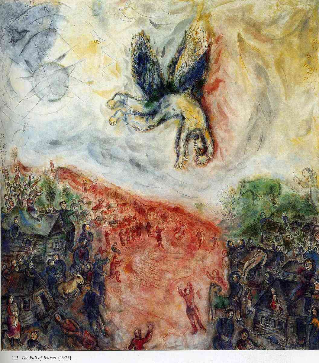 The Fall of Icarus wikiart.org/en/marc-chagal…