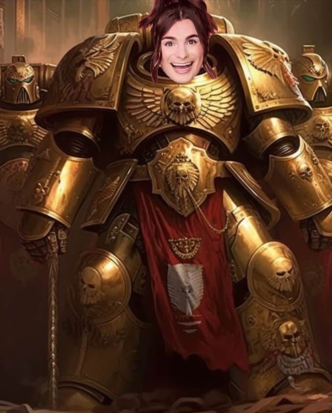 The first female Custodes leaked!!!