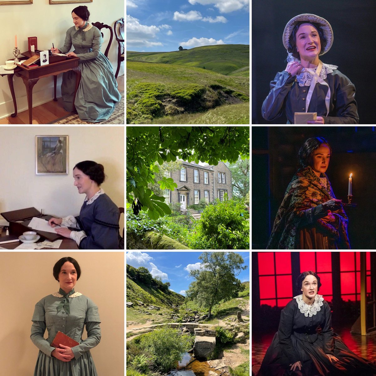 #OTD in 1816 the brilliant novelist #CharlotteBronte was born. I am forever grateful for the solace her #novels have given me, the illumination I have found in researching her life and work, and the great honor and thrill it has been to play her and her heroine #JaneEyre on stage
