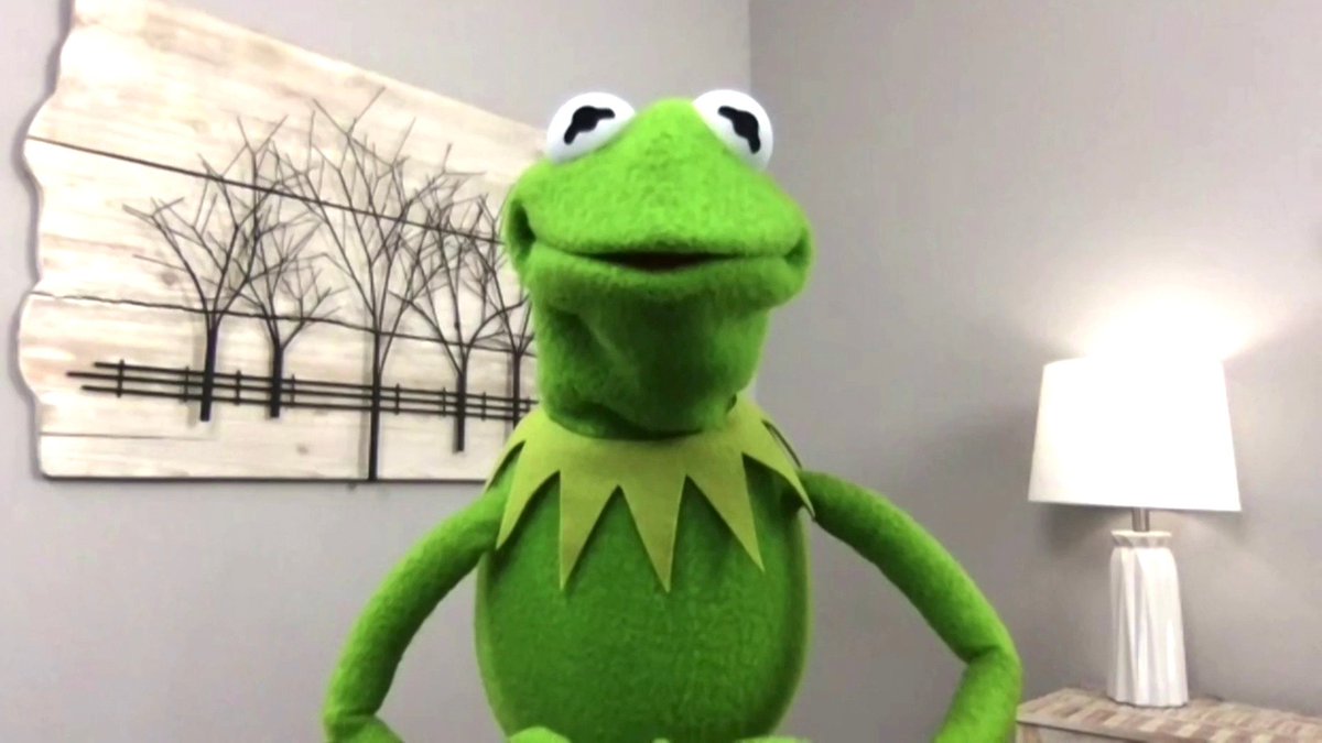'It doesn't matter if you're a frog or a pig or a bear or even a person. It doesn't matter if you're a big fish in a little pond or a small fish in a big pond. You're you and you matter' Kermit the Frog.