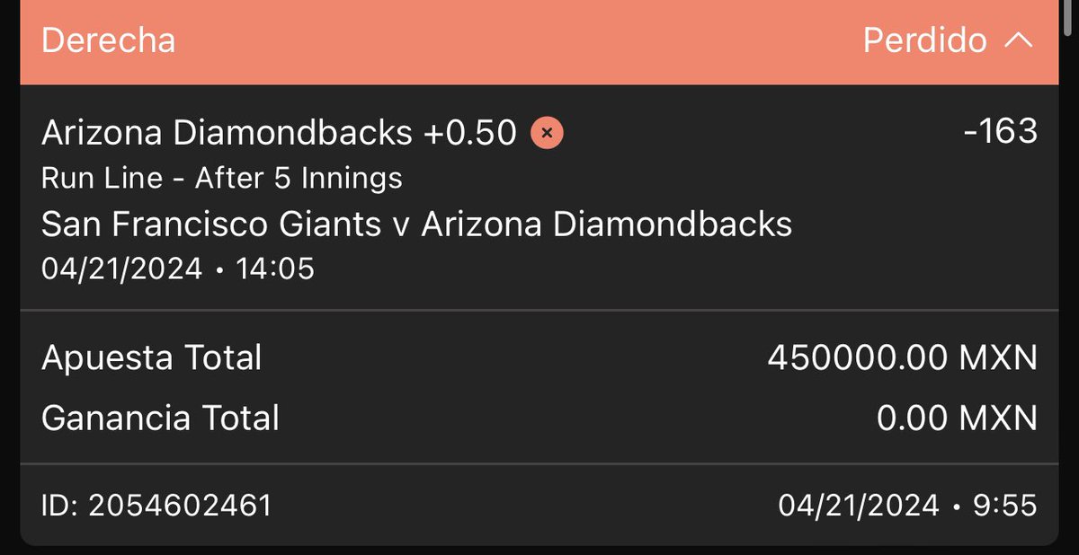 ElReyApostador_'s tweet photo. Últimos 15 freepicks, cobré 14. Últimas 10 apuestas que metí más de 300 mil pesos, cobré 7. En mis grupos con más de 100% de ganancias sobre el bank. Si consideran que con esos números soy malo adelante, díganme malo. Les dejo foto de mi apuesta perdida para que no empiecen. https://t.co/BxwQqs6kAJ