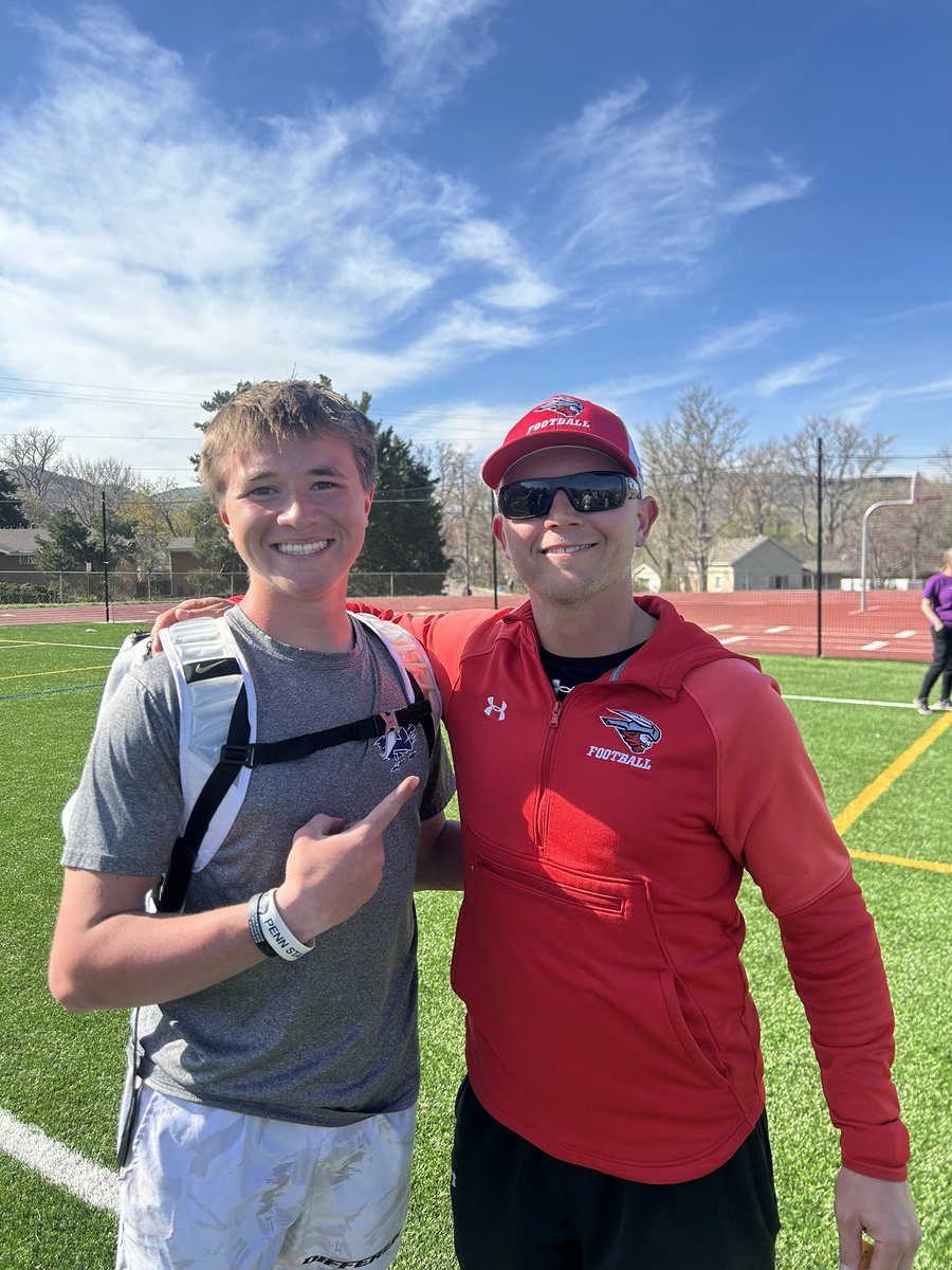 Thank you @joemclain13 for helping me improve at today’s camp!! Looking forward to next year!! @ABJenkinsElite @coach_grinde @GametimeRC @coach_w_jackson