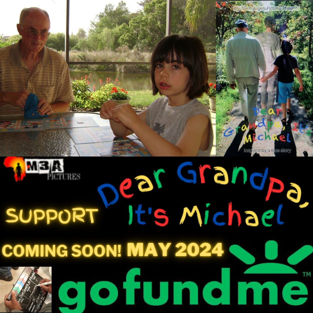 Our #GoFundMe Page will launch next month in May. The date is TBD💙! #Autism #Neurodiversity #Family #familytime #familyfilm #grandpa #autistic #autismacceptance #autismspectrum #autismmatters #autismo #AutismIsLifeLong #60KIsNotOk #mentalhealth #campaign #donate #donation #fund