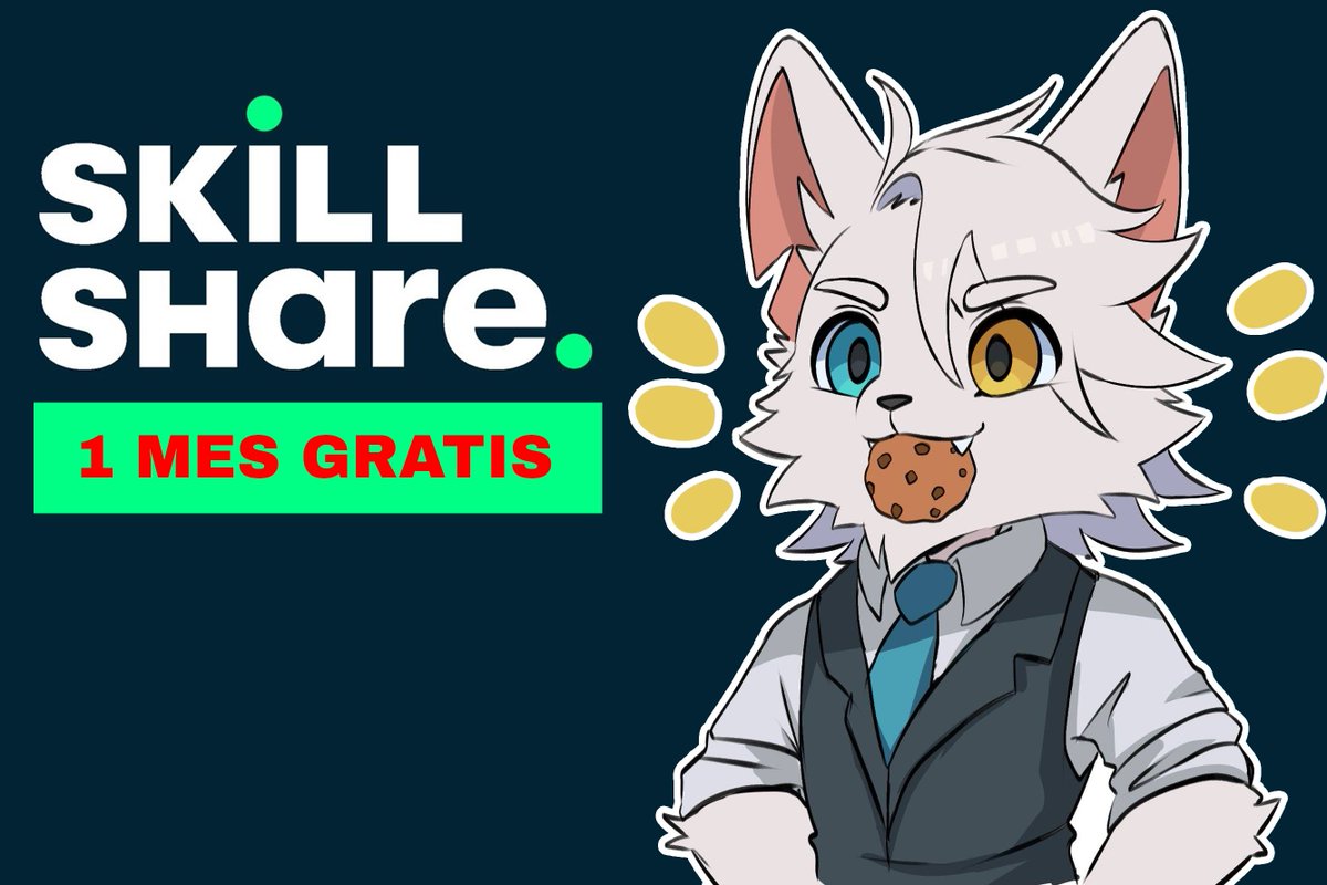 Tutoriales de dibujo, diseño 3d, Unity y más gratis por 1 mes usando mi link en Skillshare :3 👉 skl.sh/mightyrengar04…