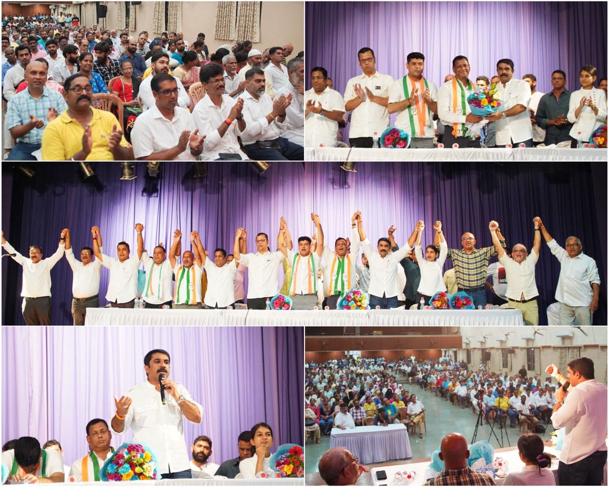 UPBEAT! UNANIMOUS! UNITED! The overwhelming participation of #Fatordekars at the @Goaforwardparty workers meeting today at Fatorda is an emphatic endorsement of @ViriatoFern as the @_INDIAAlliance candidate for South Goa. #Goa is witnessing the coming together of all opposition…