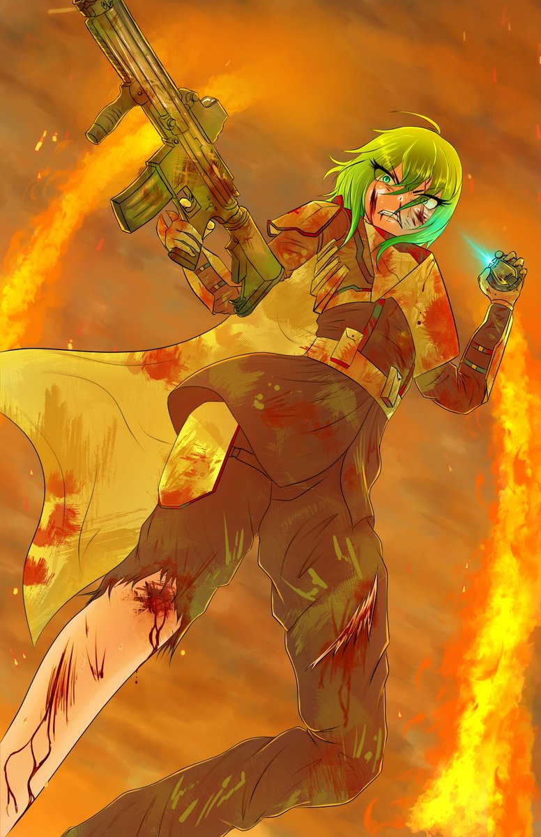 sublime_prime's tweet photo. Helldiver Aki of the S.E.S Harbinger of Serenity, reporting for duty
.
.
.
.
#digitalart #originalart #oc #csp #artist133pro #xppen #fire #blood #render #blueeyes #greenhair #armor #cape #medic #glow #light #gun #helldivers2 #helldivers2fanart #terminids #hellmire #stratagem https://t.co/Dm9KvgzldO