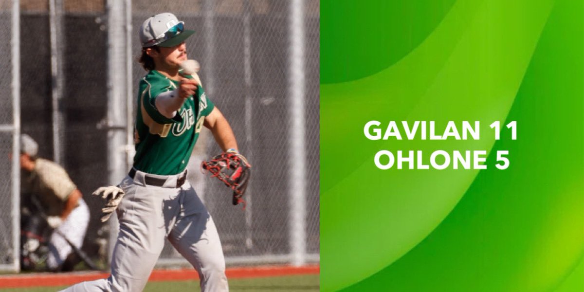 Ohlone falls to Gavilan by a score of 11-5. Gades now drop to 26-12 overall and 13-5 in Coast Conference. Ohlone in a must-win situation on Tuesday at home. Gametime is 2:30 PM at The OC. See you all there!