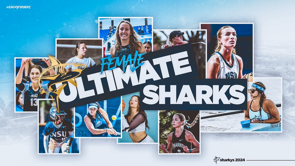 And the 2024 Female Ultimate Sharks! #HungryForMore || #Sharkys2024