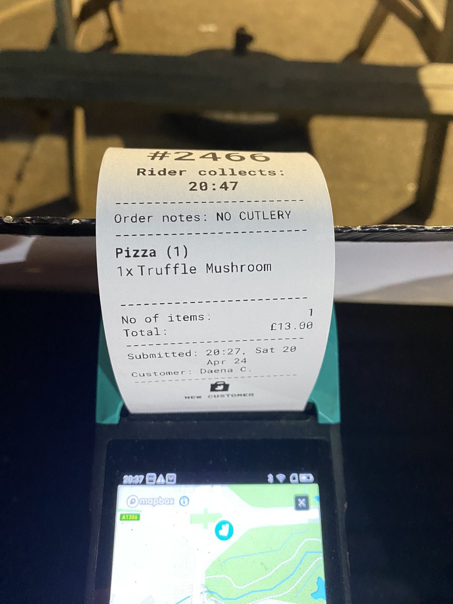 Great to be back on deliveroo serving the Bexley area.