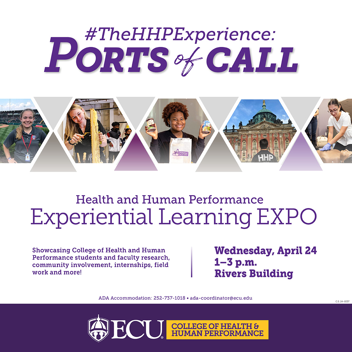 We #ARRRGH officially 1 week out from our HHP Experiential Learning Expo! Learn more ➡️ calendar.ecu.edu/event/thehhpex… #TheHHPExperience