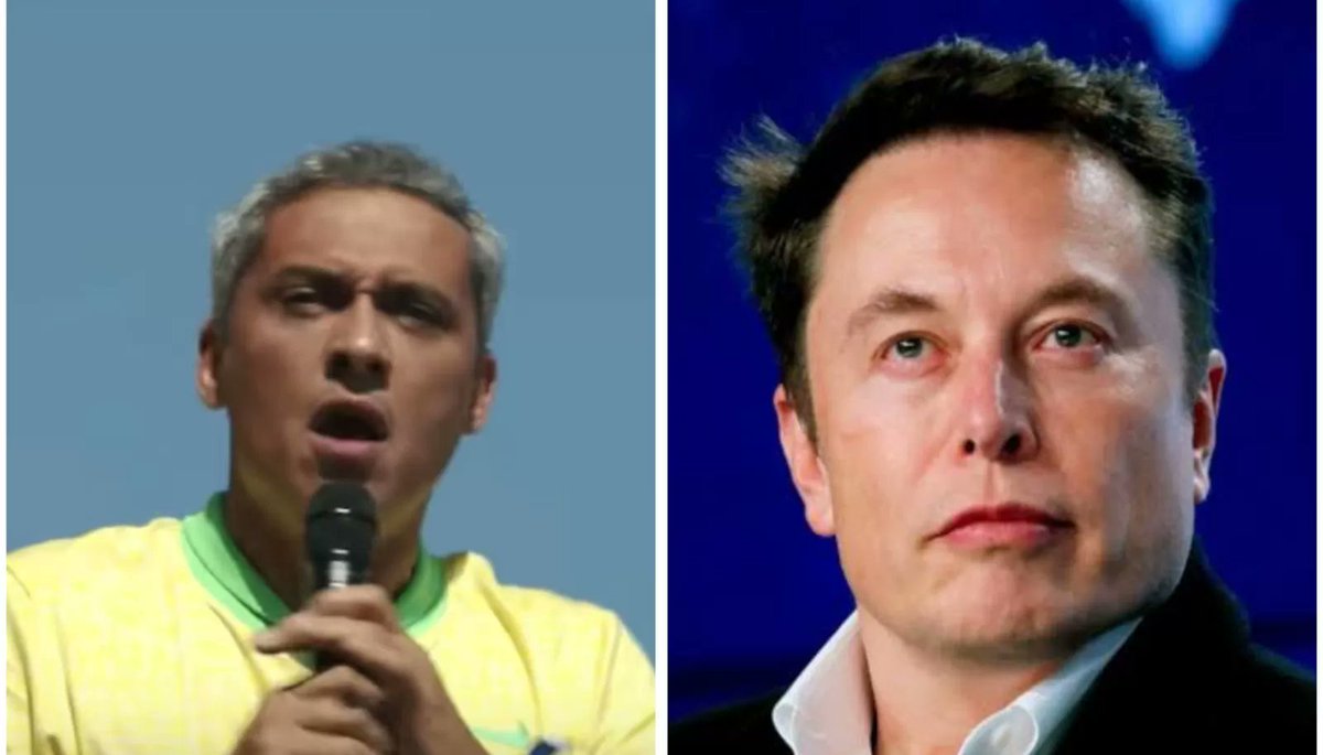 Elon Musk está olhando disse o deputado bolsonarista Gustavo Gayer PL Goiás após discursar em inglês hoje em Copacabana,essa é mais uma prova que o bolsonarismo está ligado a interesses do bilionário estrangeiro para desestabilizar a democracia brasileira.