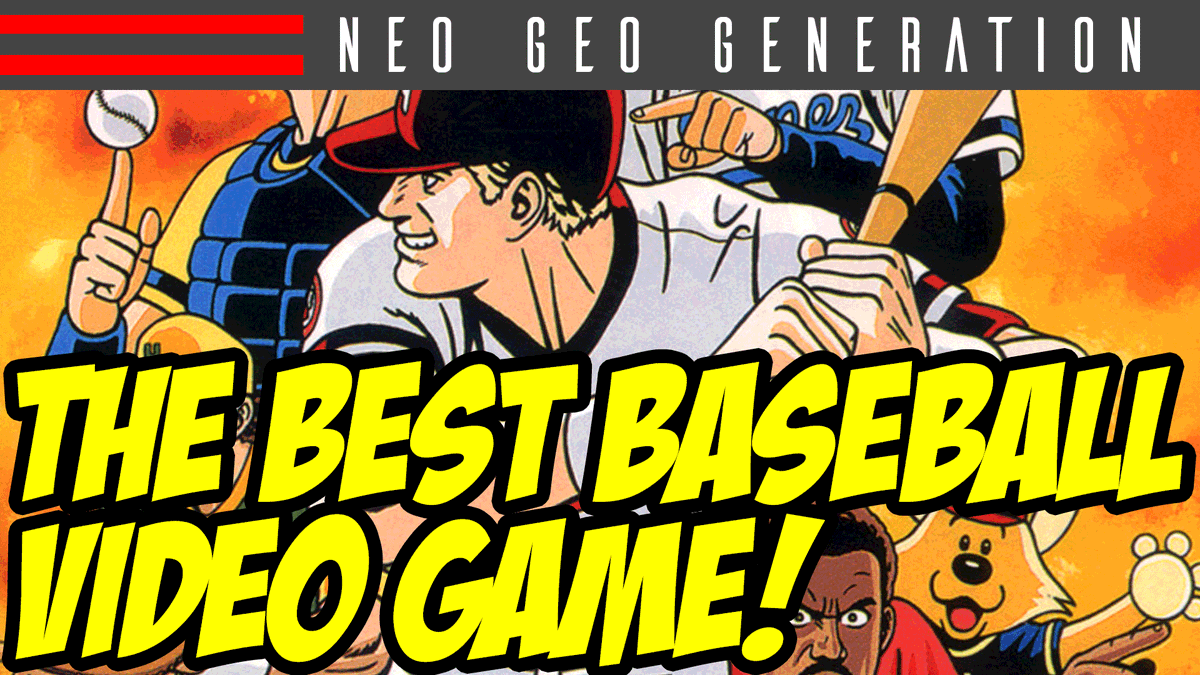 The best baseball game: Baseball Stars 2! A new episode of Neo Geo Generation. Part 41 of our survey of #NeoGeo games in order of product code.
youtu.be/drlaBFjc9Ac
#NeoGeo #snk #16bit #retrogaming #arcade #classicgaming #mvs #gaming #console #VideoGameCollecting