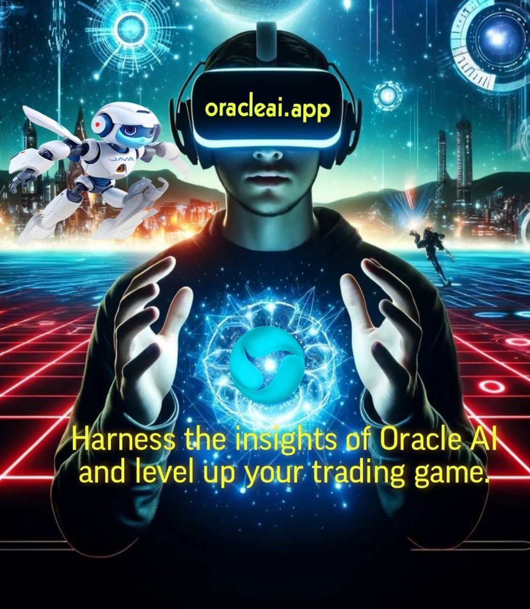 Don't just follow trends, predict them. Dive into Oracle AI for unparalleled market insights

$ORACLE

Check us out: @oracleai_erc

#EliteMarketingArmy #Cryptomarket #AI
#SmartInvesting