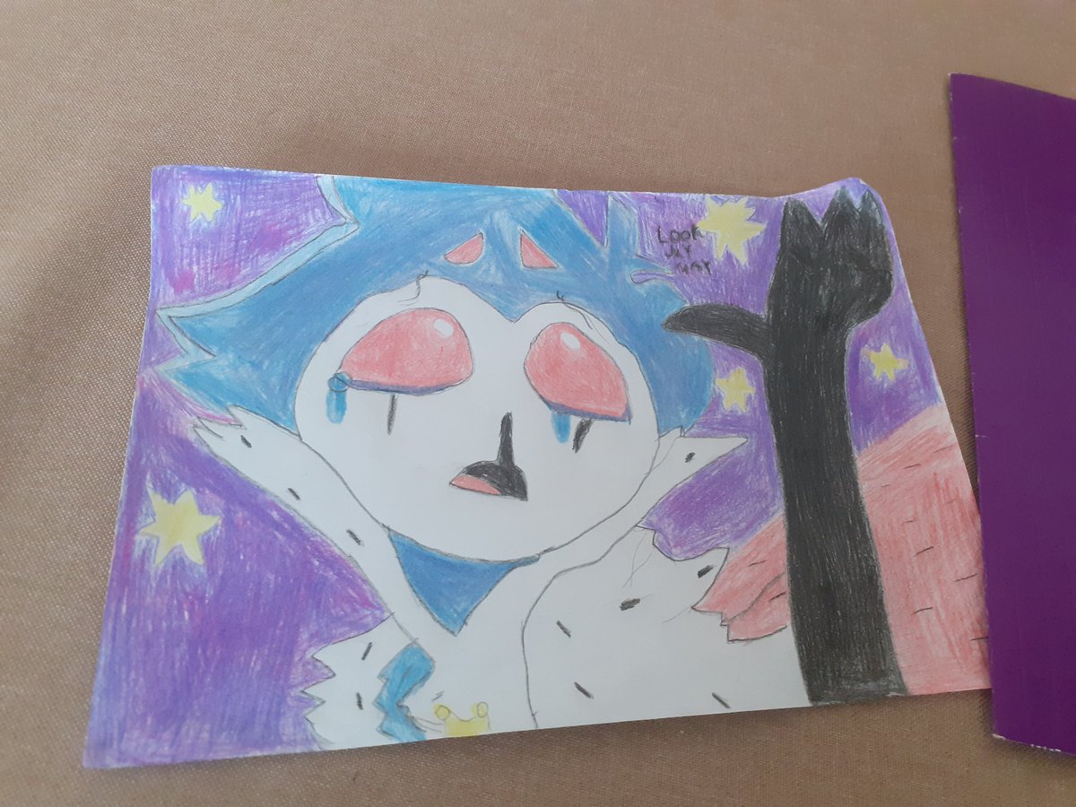 Zuzanna75127's tweet photo. I finally finished the drawing of Stolas Stolas begging for the blitz to look at him and running towards him๐ฆ๐โค#HelluvaBoss #HelluvaBossStolas #Stolas #Stolitz #StolasHelluvaBoss #drawing #fanart #Hellova #Stars #Cosmos #LookMyWay #LookMyWayStolas #art #sad #cry #JustLookMyWay https://t.co/gXWKhS0fhT