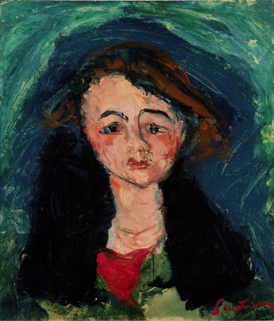 Chaïm Soutine- Portrait de jeune fille.