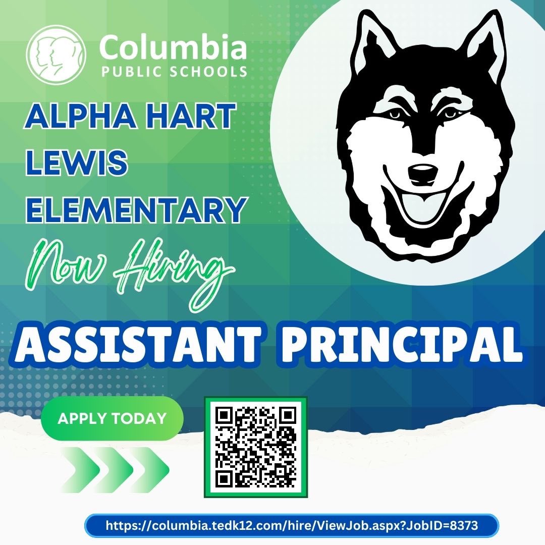 One week from today this posting closes. Don’t miss out on your opportunity to become a member of our #CPSbest #TrustyHuskies family!

columbia.tedk12.com/hire/ViewJob.a…