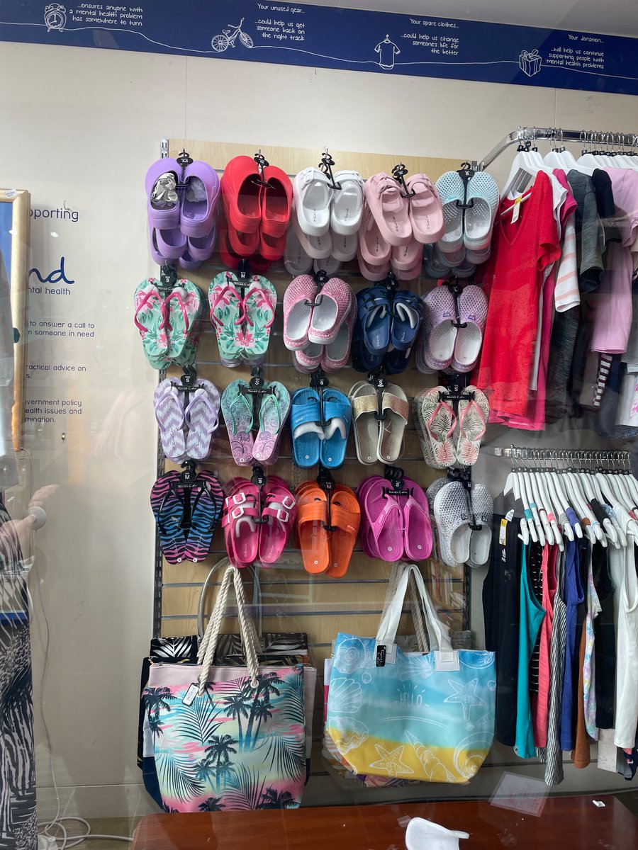 AlnwickMind12's tweet photo. Such amazing summer shoes. From clogs to aqua shoes. We even have the beach bags 🤩 #shopwithus #summer #MyMindshop https://t.co/hSm65zyLpS