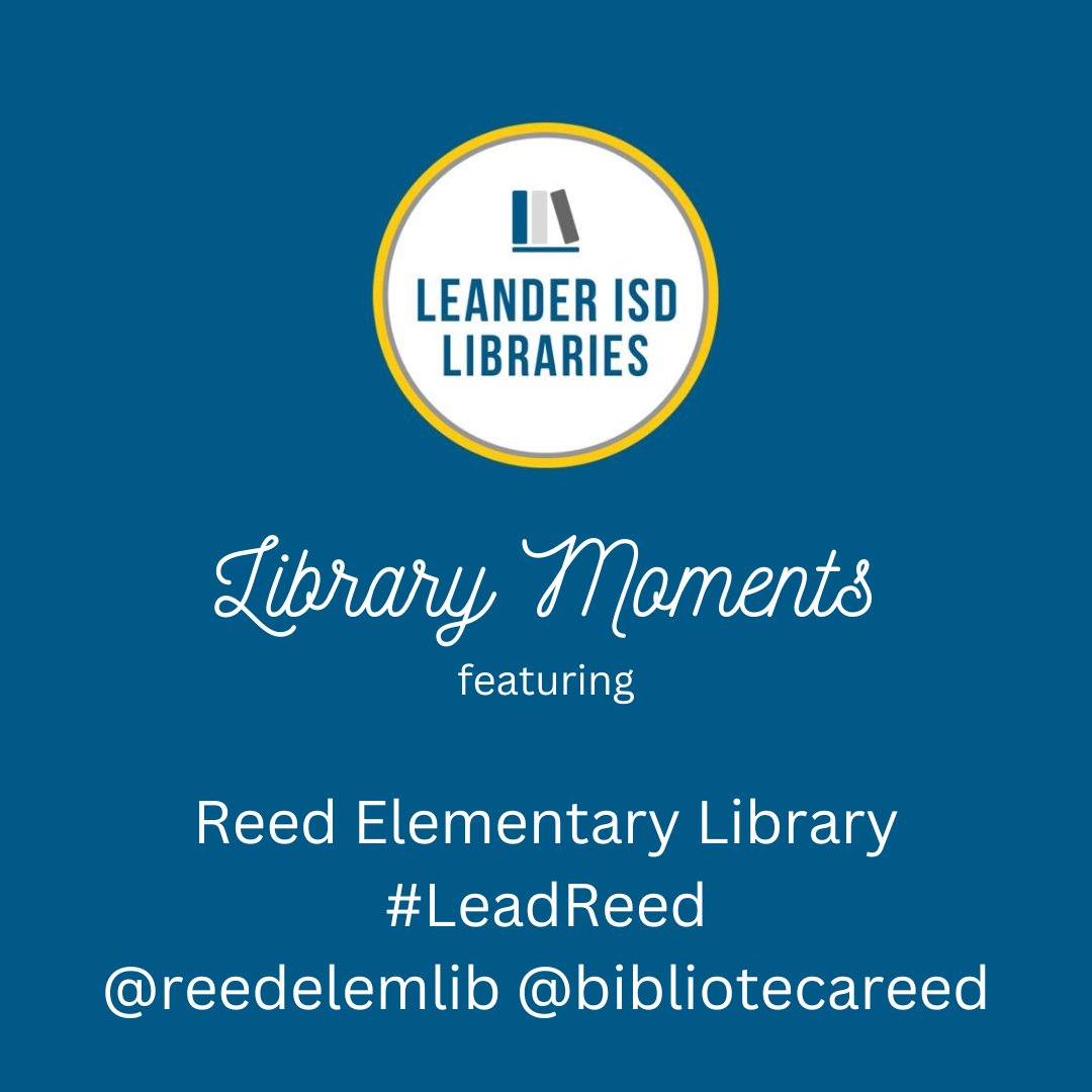LeanderISD_Lib's tweet photo. Did you know school librarians teach media literacy &amp; digital citizenship to our #1LISD students? Today's #LibraryMoments come from @Reed_Elem librarian, Carolyn Slavin #leanderisdlib #ReasonsToLoveLibraries #NoPlaceLikeLISD https://t.co/WbrFJZN892