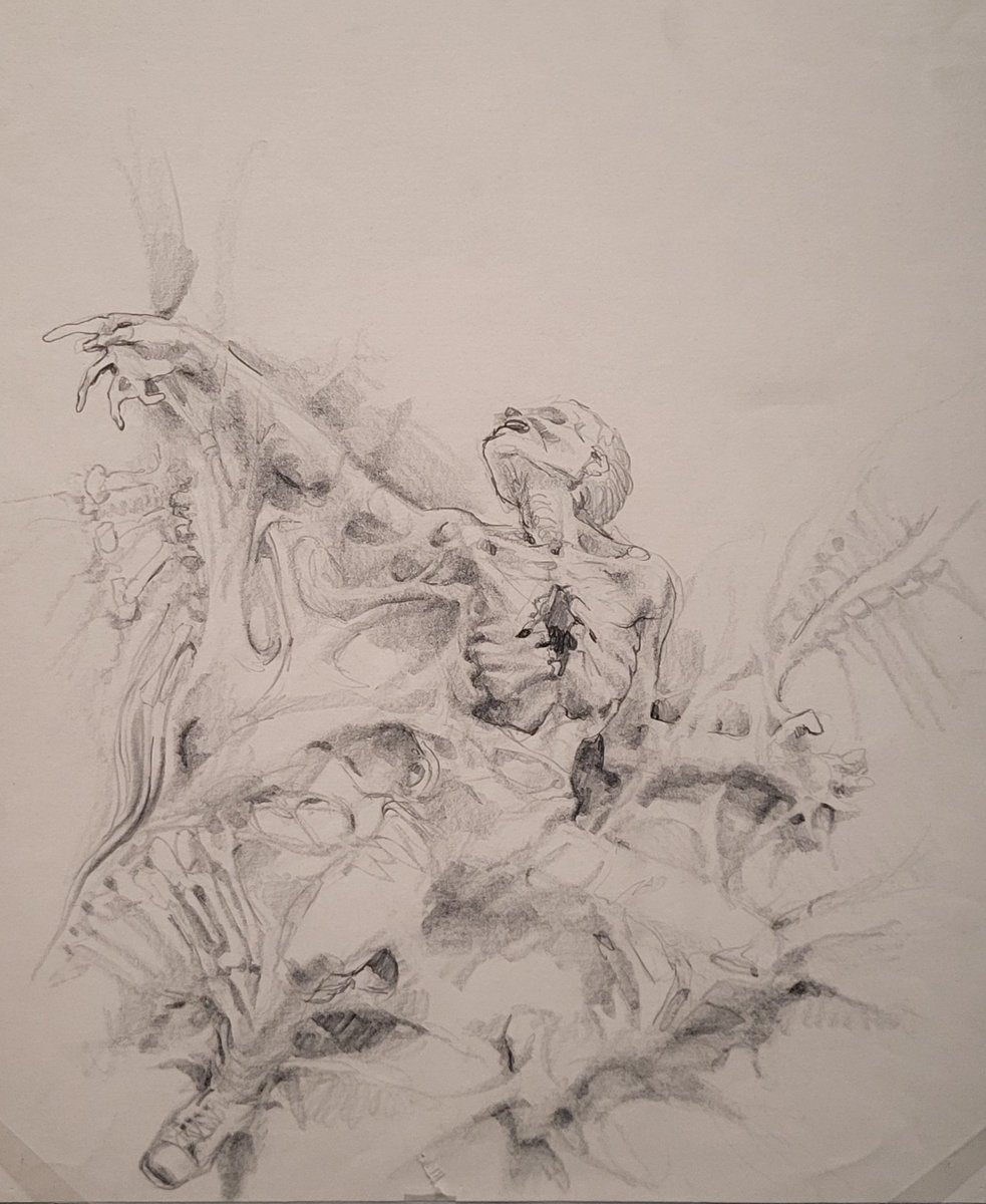CyberpunkSF's tweet image. Studies for &quot;Aliens&quot; by James Cameron (1985)