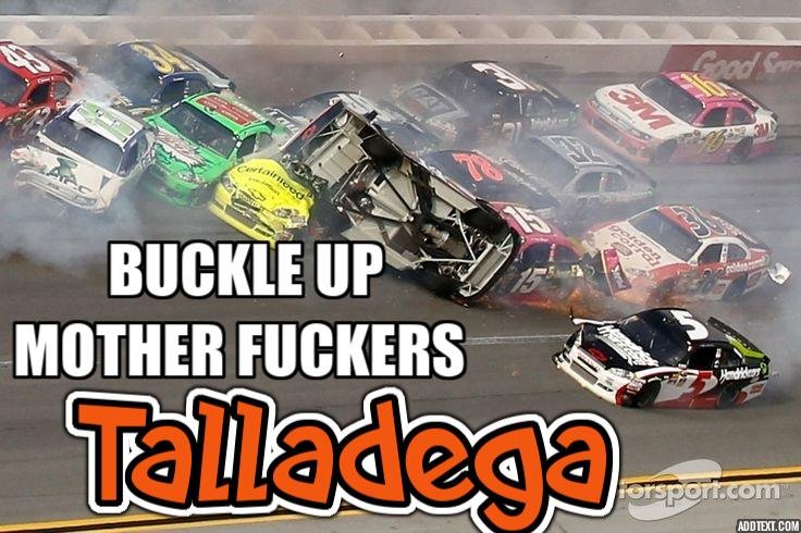 47 laps to go. Going to get ugly now. #Talladega