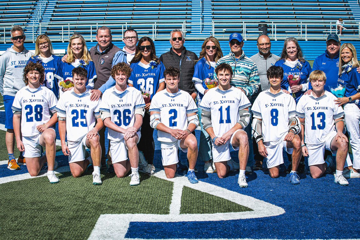 𝐓𝐡𝐚𝐧𝐤 𝐘𝐨𝐮 𝐒𝐞𝐧𝐢𝐨𝐫𝐬!

Congratulations to our 7 seniors on completing their academic and athletic careers at St. Xavier! 

#GoBombers | #AMDG