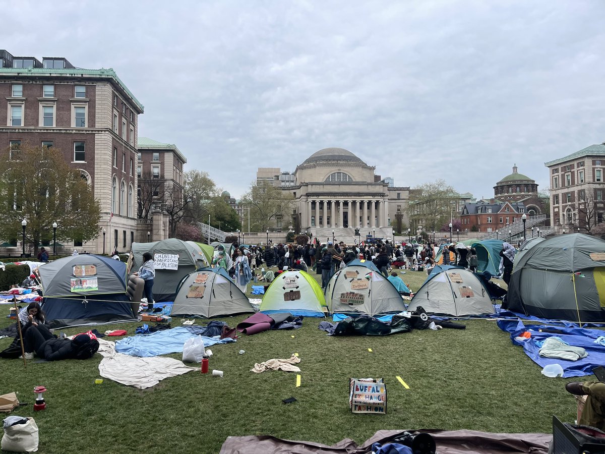 A big win for the Gaza Solidarity Encampment 🥲 we’re sooo back!!!

#cu4palestine