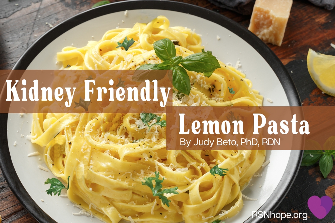 The great flavor of lemon infuses this pasta dish with creamy flair! ow.ly/sv4N50Rizuk
