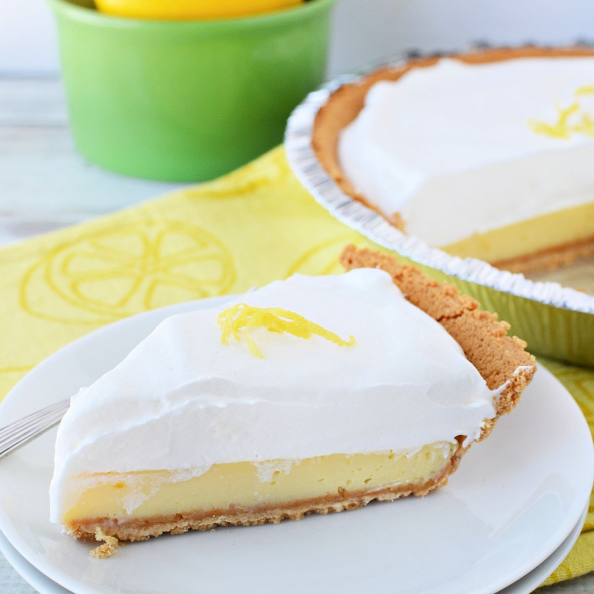 Here is a super simple and tasty Lemon Pie with Condensed Milk Recipe. I swear anyone can make this! It has very few ingredients and you use a pre-made crust so it's even easier! Get the recipe here: therebelchick.com/easy-lemon-pie…
