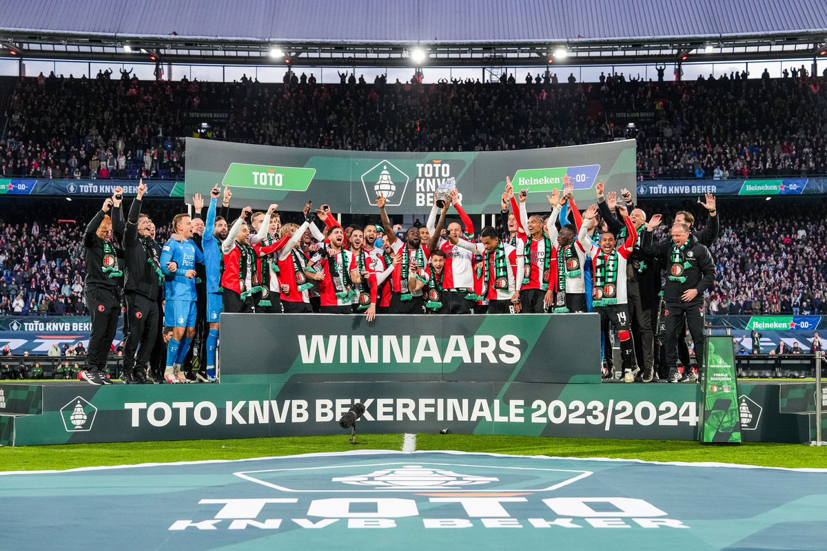 Congratulations to Luka Ivanušec and his team Feyenoord, who won the KNVB Cup after defeating NEC 1-0. Ivanušec started the match on the bench, but he replaced Paixao in the 67th minute. 🚨