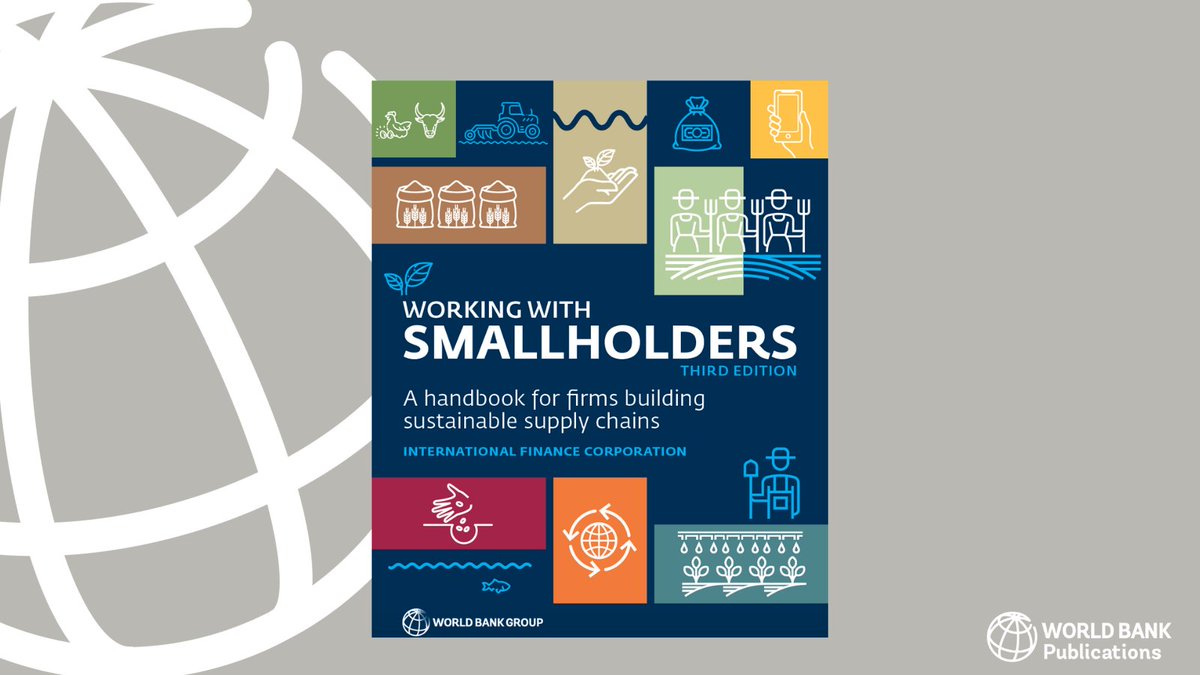 Most #farmers face constraints in accessing inputs, finance, knowledge, technology and markets. Creating opportunities for smallholders boosts productivity and raises incomes while helping to meet global food demand: wrld.bg/4y9P50PNeWI

#Agribusiness #Agriculture